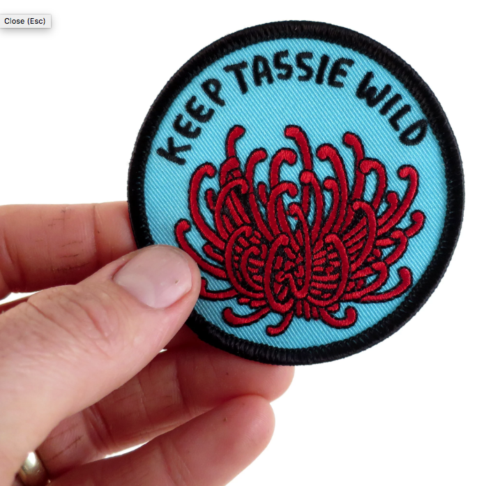 Keep Tassie Wild Patch – Waratah