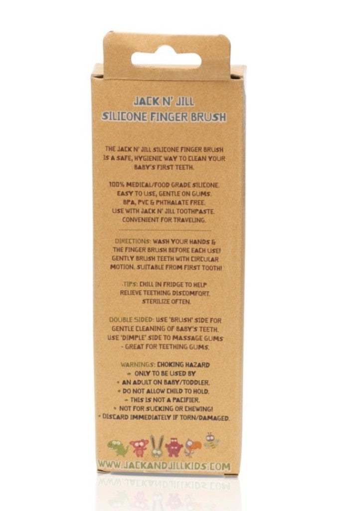 Jack N' Jill Silicone Finger Brush (2 Pack)