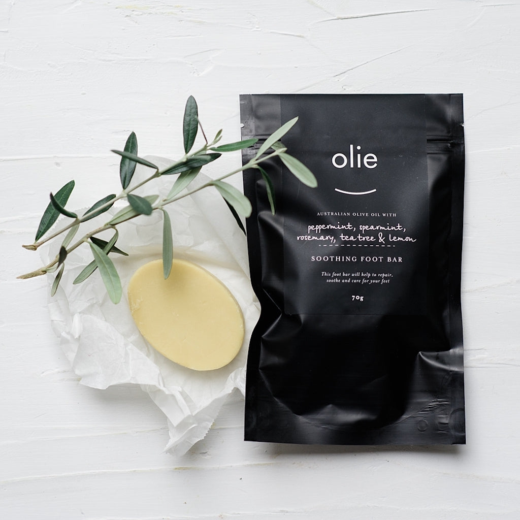 Olieve & Olie Foot Repair Bar 70g Teros