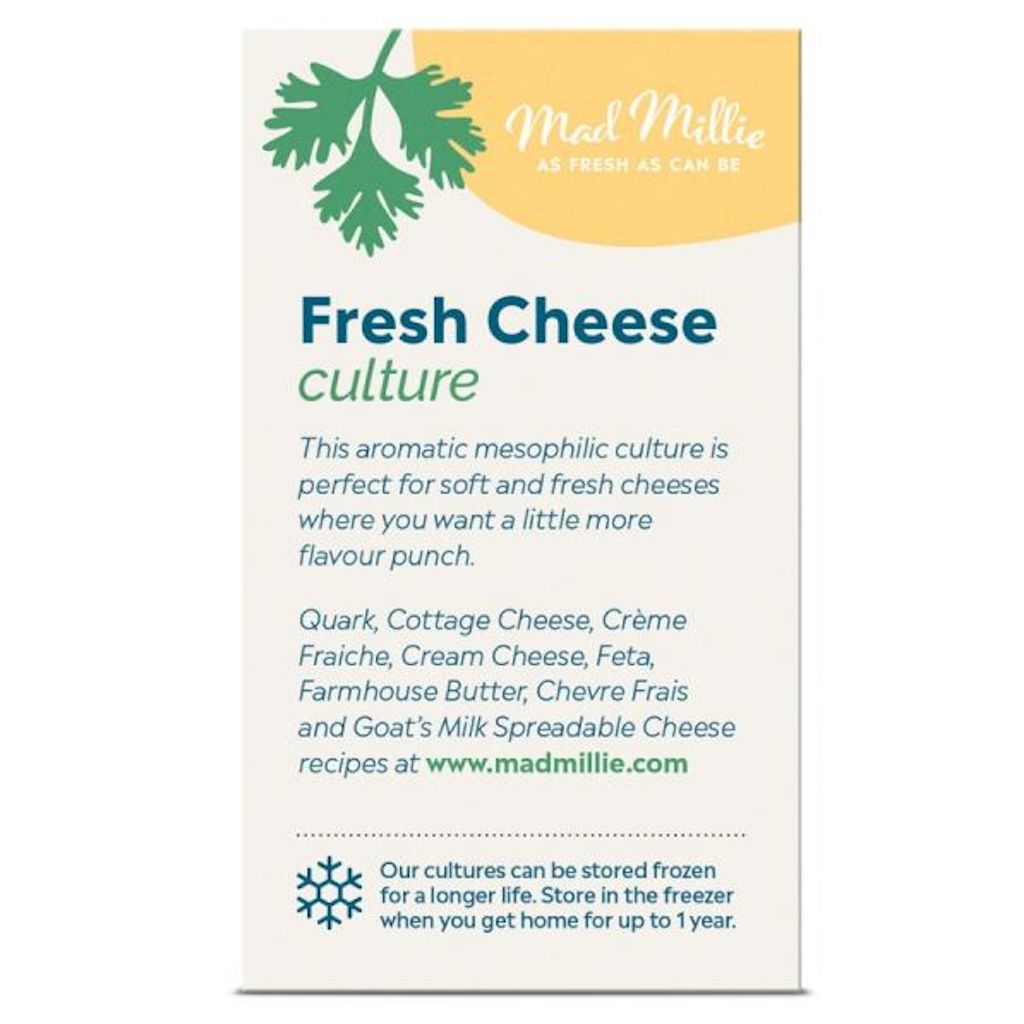 Mad Millie Fresh Cheese Culture (5 Pack)