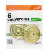 Le Parfait Familia Wiss Screw Lid (6 Pack)