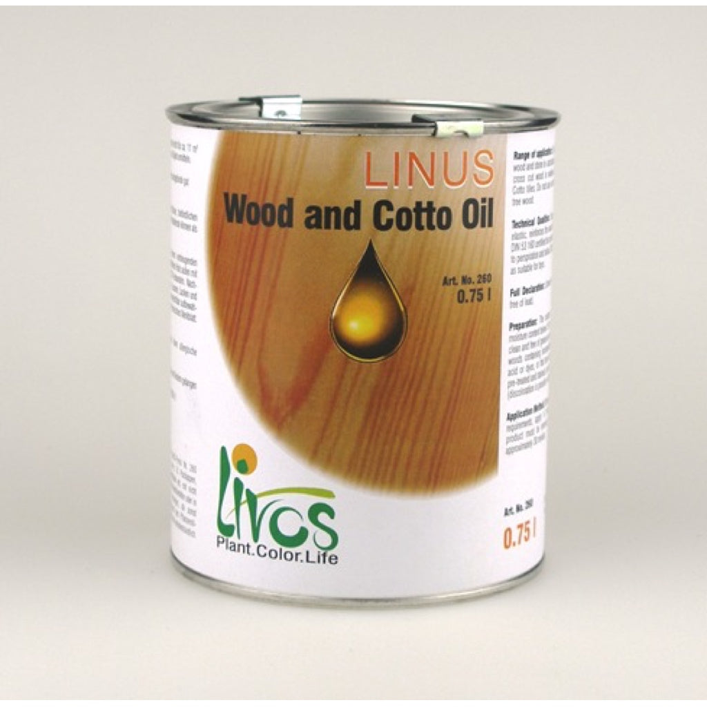 Livos Linus Wood and Cotto Oil (260)