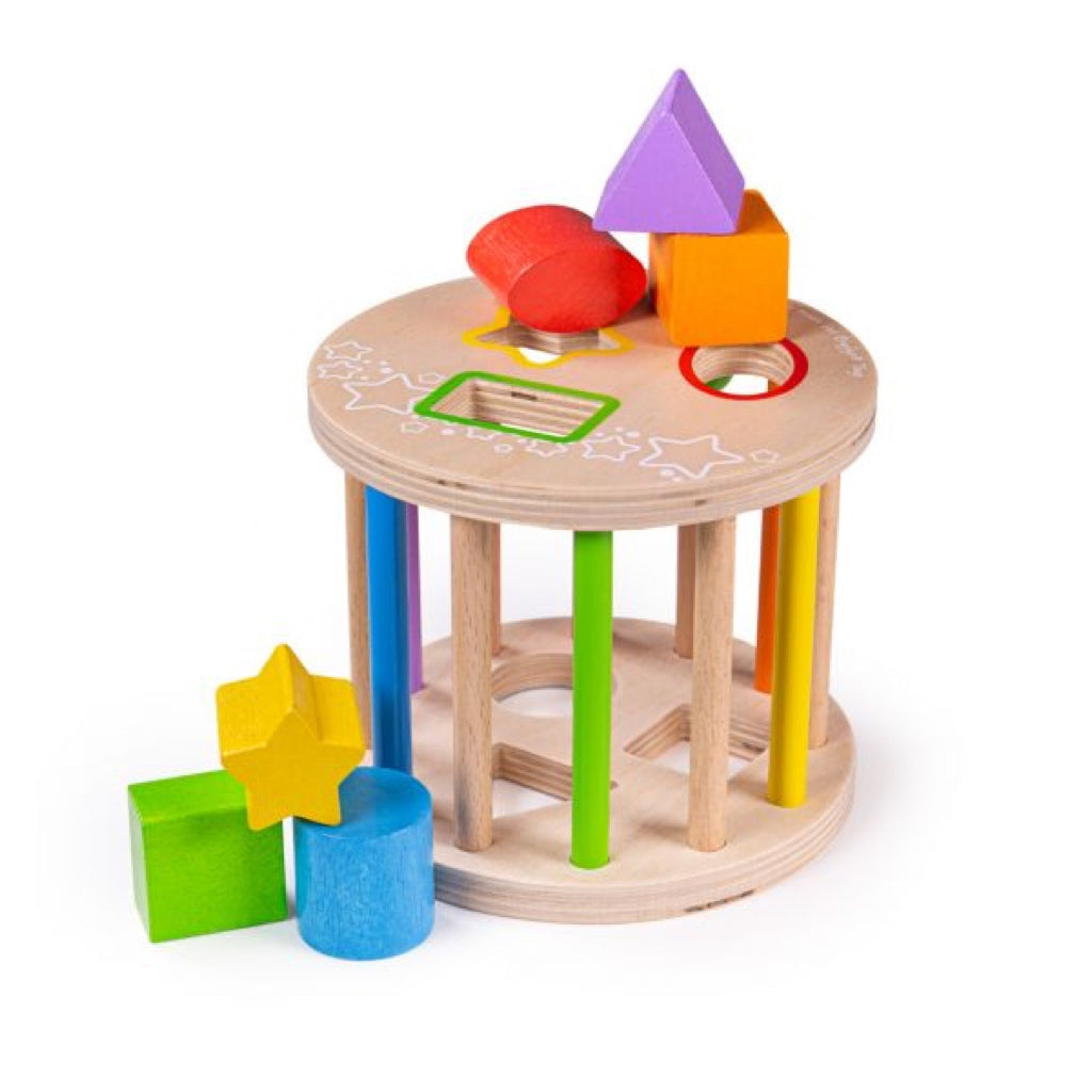 Bigjigs First Rolling Shape Sorter