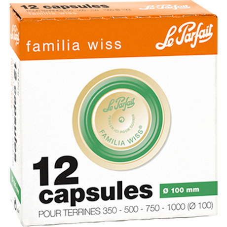 Le Parfait Familia Wiss Sealing Caps (12 Pack)