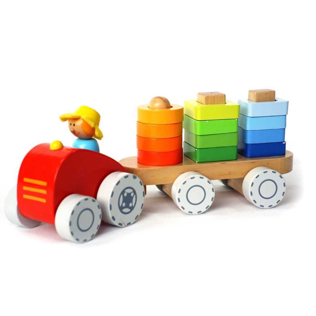 Koala Dream Farm Tractor with Stacking Shape