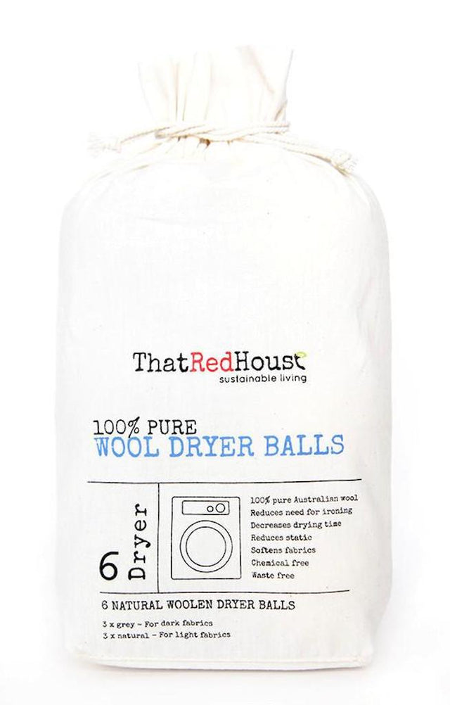 That Red House Woollen Laundry Balls (6 Pack) Teros